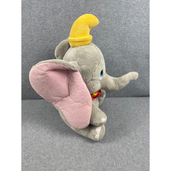 Disney Store Dumbo Blue‎ Soft Plush 12” Elephant Big Giant Ears Cuddle Huggable - Picture 8 of 10